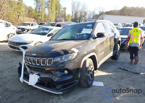 2025 Jeep Compass Limited 4X4 z USA, uszkodzony, nr VIN 3C4NJDCNXST548207